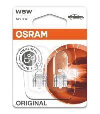 Bec auto W5W 12V OSRAM -SET 2 BUC