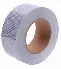 Banda reflectorizanta alba tip fagure 25ml x 5 cm